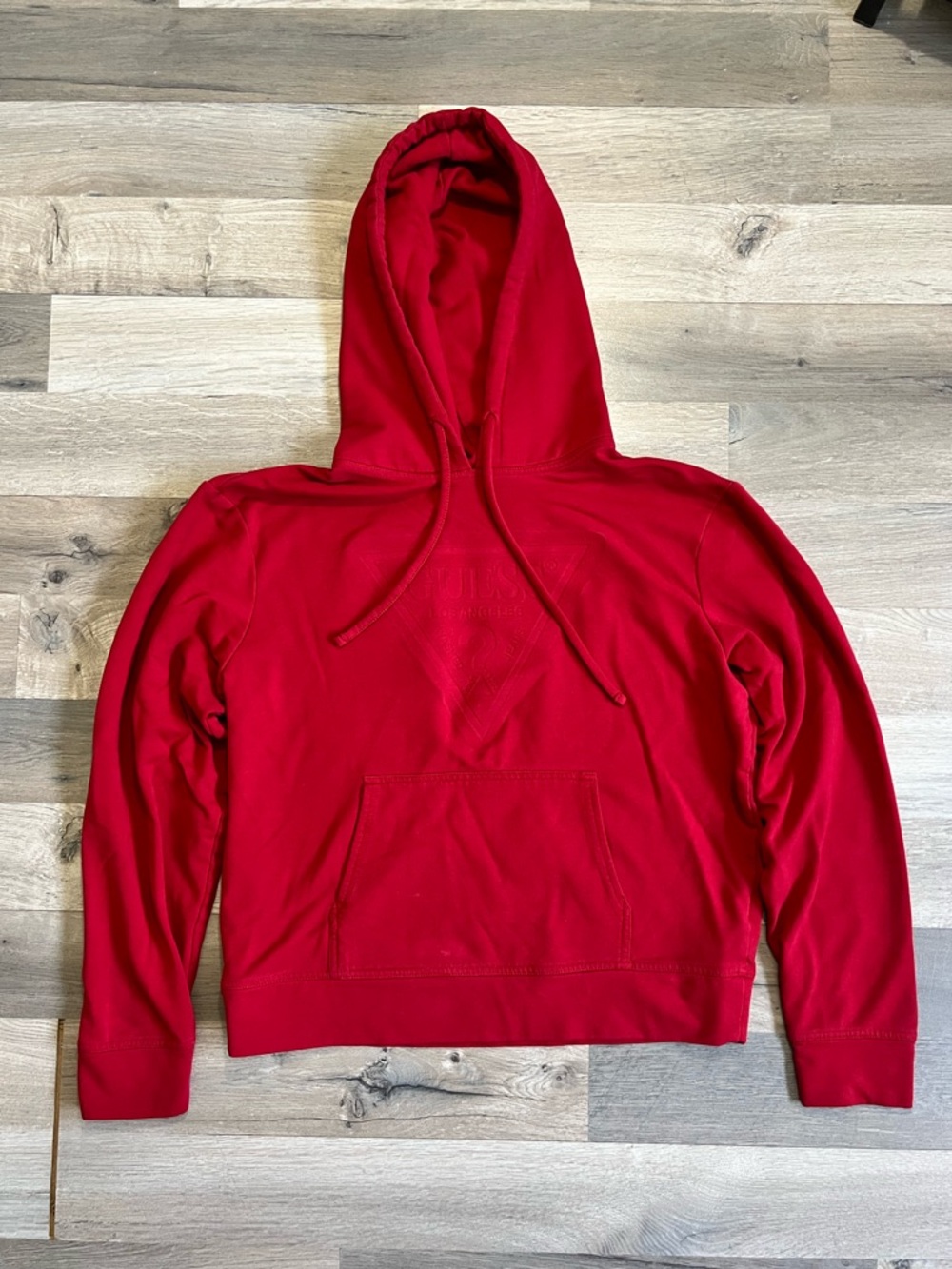Guess Los Angeles Red Hoodie size M